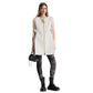 Vestido Louis Vuittom Ziper Grande Off White Tam 38 Br