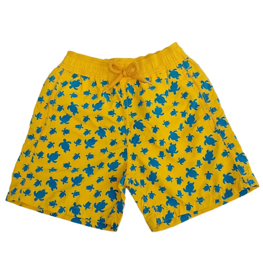 Bermuda Vilebrequin Amarelo Tartaruga Infantil Tam 8 Anos Br