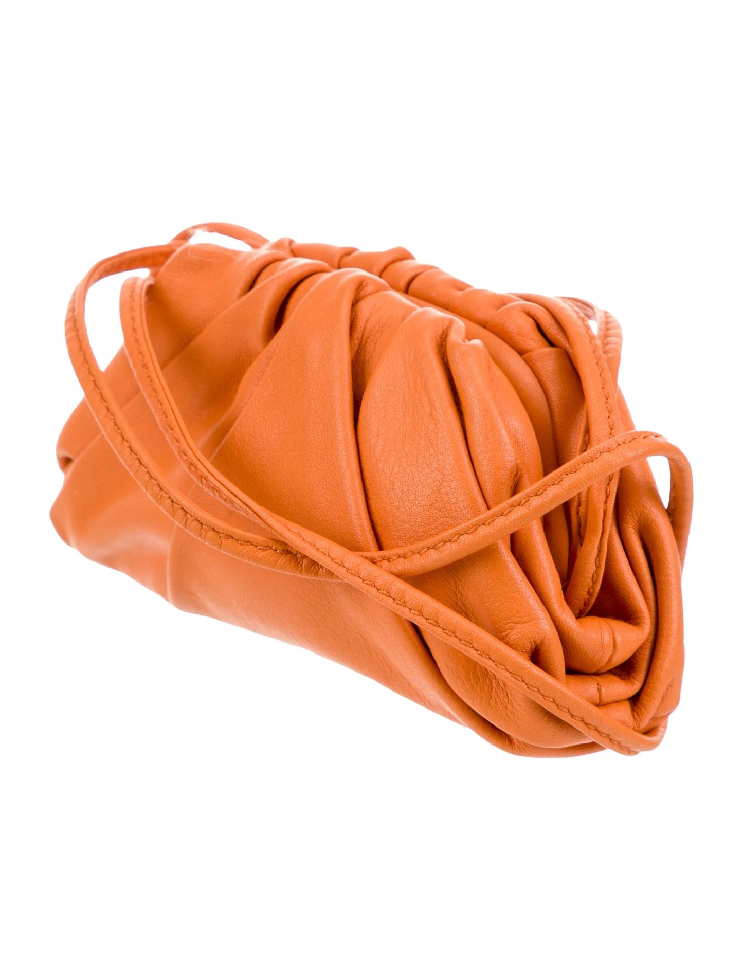 Bolsa Bottega Veneta Pouch Laranja