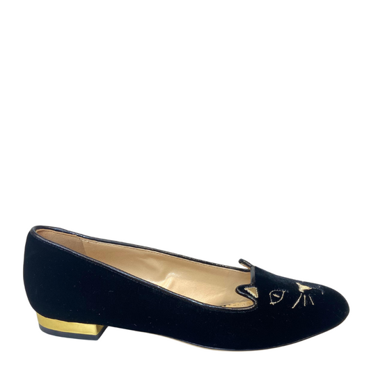Sapatilha Charlotte Olympia Preta Tam 34 Br