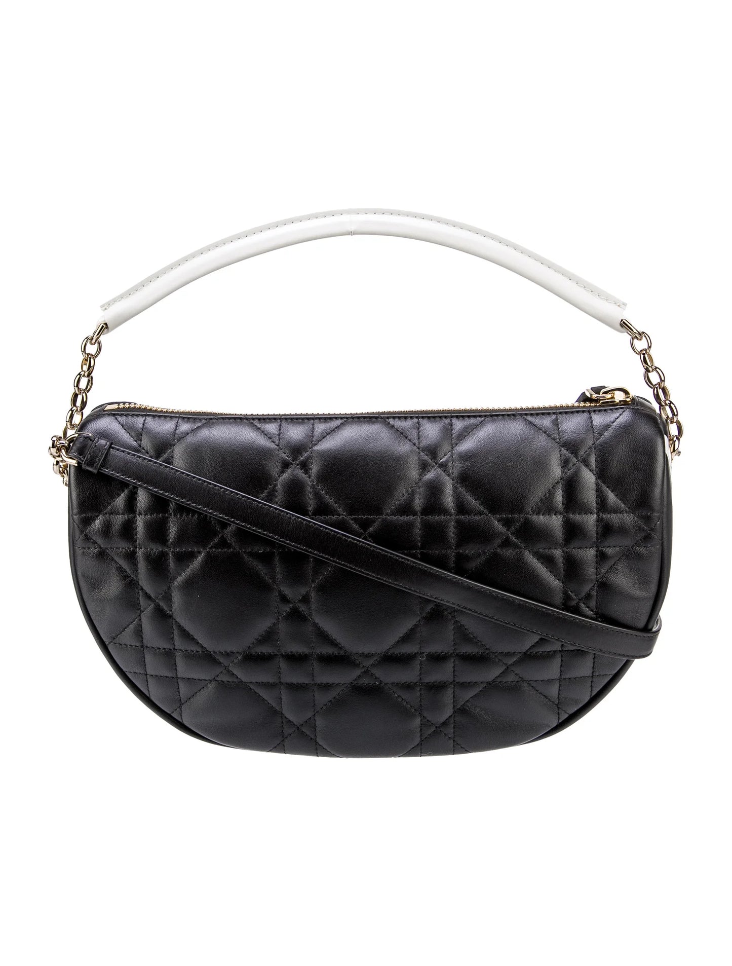 Bolsa Christian Dior Vibe Hobo Preto e Branco