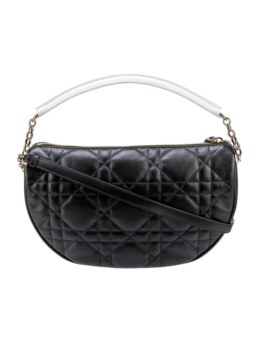 Bolsa Christian Dior Vibe Hobo Preto e Branco