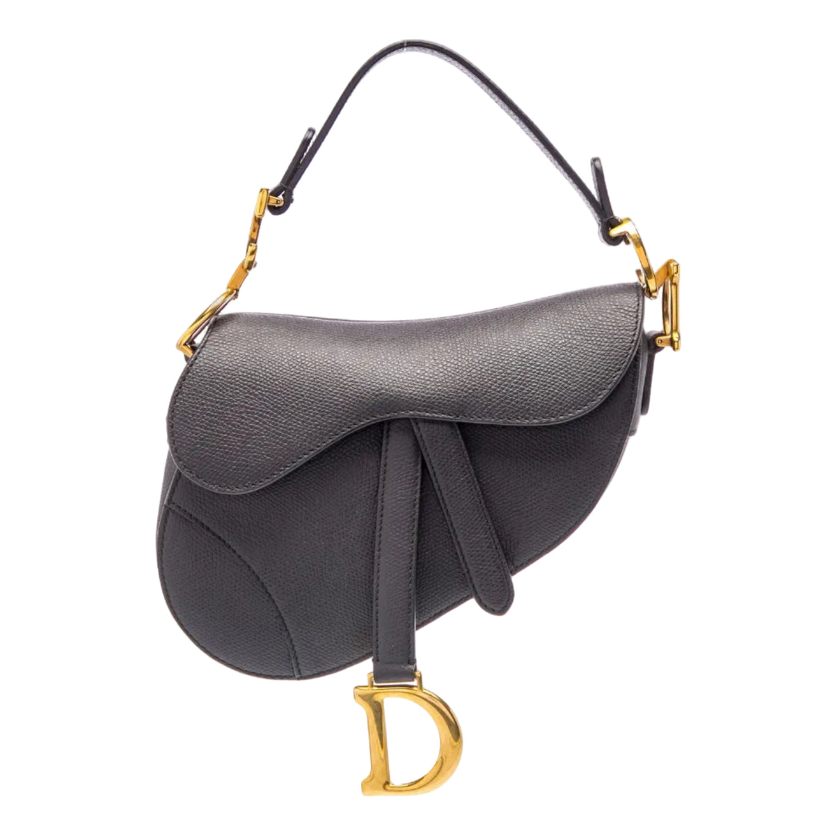 Bolsa Dior Saddle Cinza