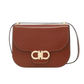 Bolsa Ferragamo Double Gancini North-South Caramelo