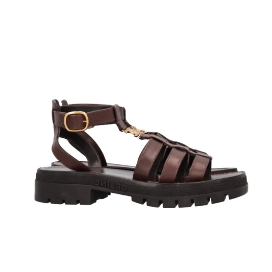 Papete Celine Marrom Escuro Tam 37/38 Br