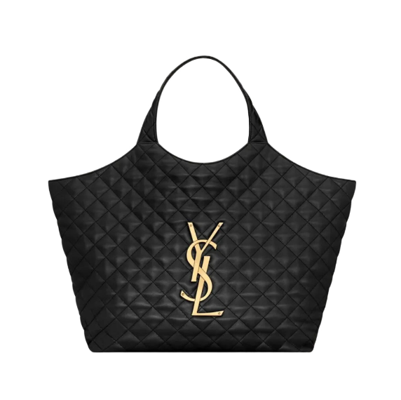 Bolsa Saint Laurent Icare Maxi Tote Preta