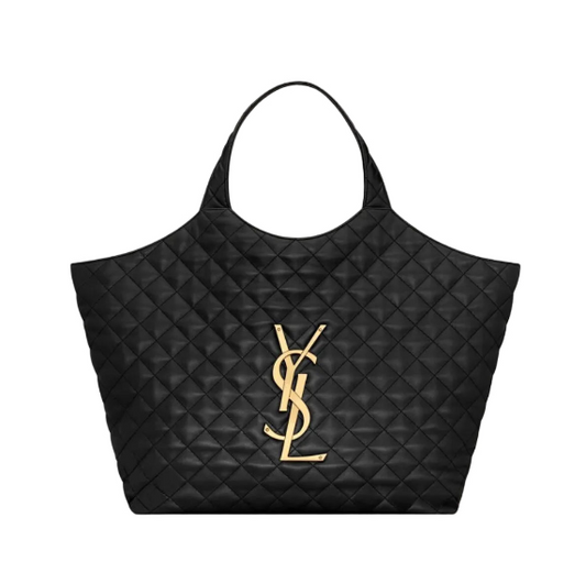 Bolsa Saint Laurent Icare Maxi Tote Preta