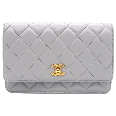 Bolsa Chanel Pearl Crush On Chain Cinza