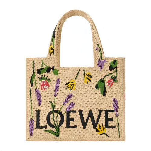 Bolsa Loewe Tote Raffia Florida
