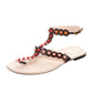 Rasteira Fendi Vermelha e Laranja Tam 35,5 Br