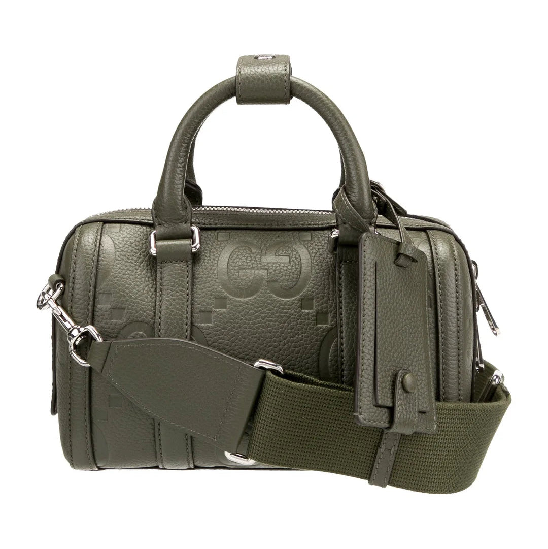 Bolsa Gucci Mini Jumbo GG Verde Escuro