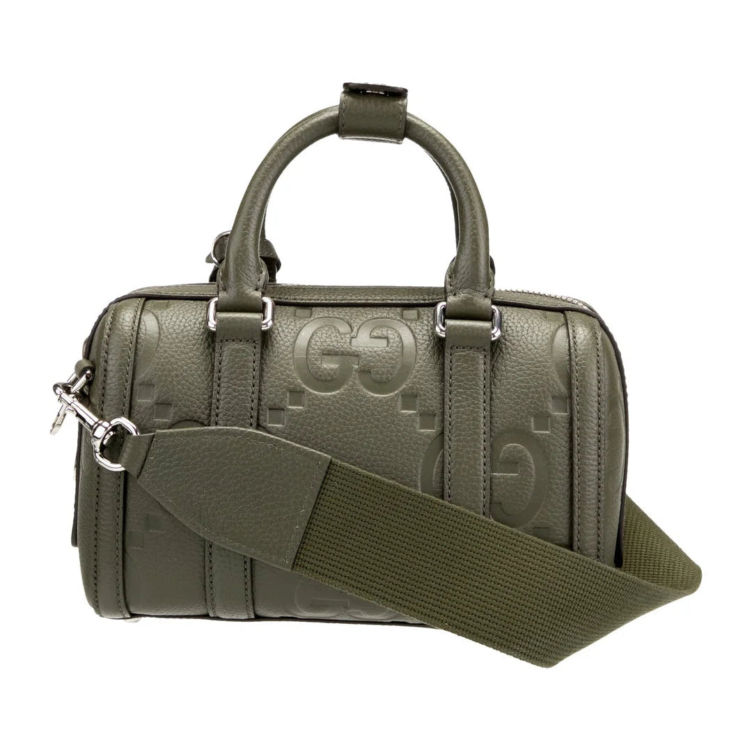 Bolsa Gucci Mini Jumbo GG Verde Escuro