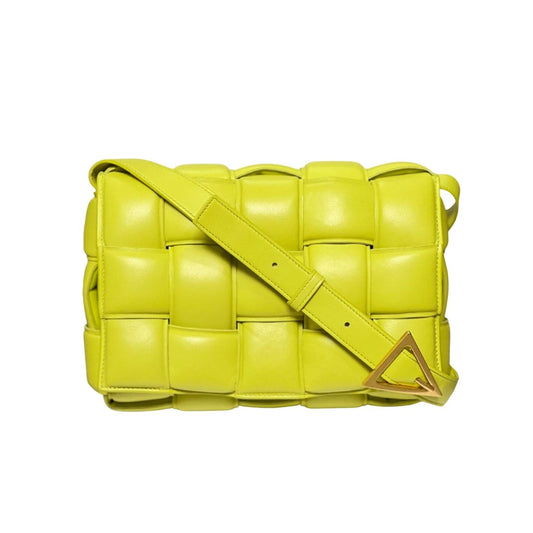 BOLSA BOTTEGA VENETA CASSETTE VERDE MÉDIA
