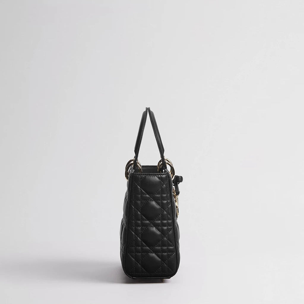 Bolsa Small Lady Dior My ABCDior Bag Preta