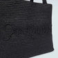 Bolsa Saint Laurent Ráfia Preta