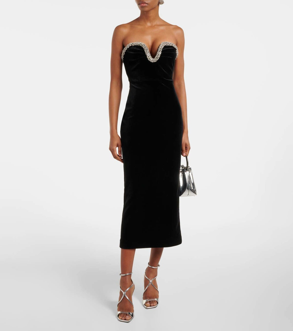 Vestido Roland Mouret Preto Tam. M BR