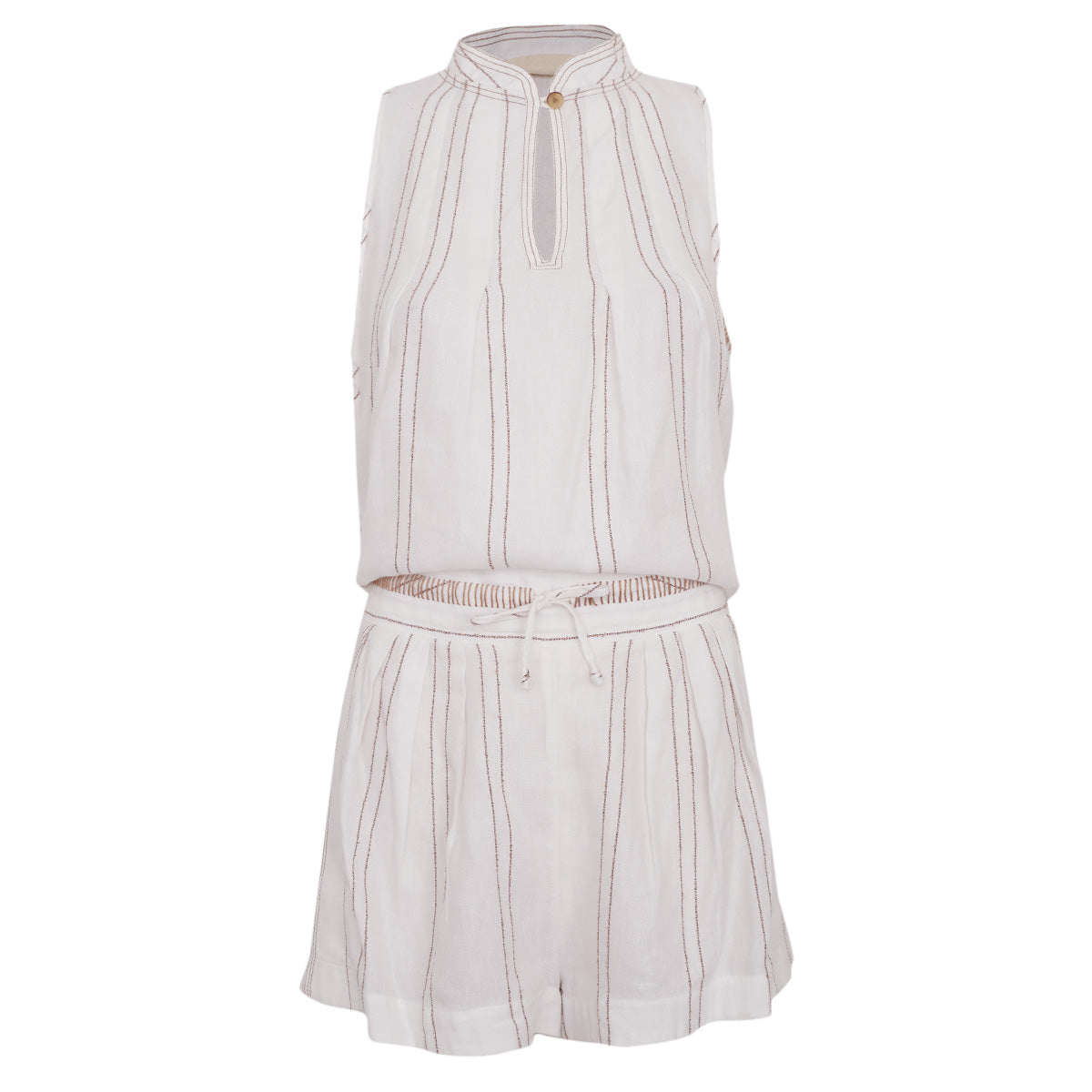 Conjunto De Goeye Off White Linho Tam. 36 Br