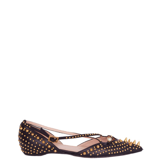 Sapatilha Gucci Spikes Preto Tam. 35 Br