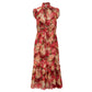 ⁠Vestido Zimmermann Estampa Floral Tam. 42 Br