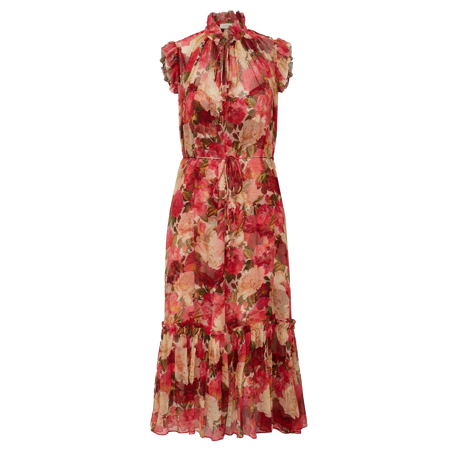 ⁠Vestido Zimmermann Estampa Floral Tam. 42 Br