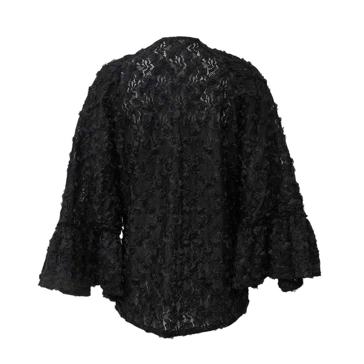 Conjunto Paula Raia Preto Flores Tam 34 BR
