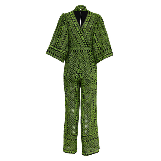 ⁠Macacão Gaia Y Pietra Verde Tam P BR