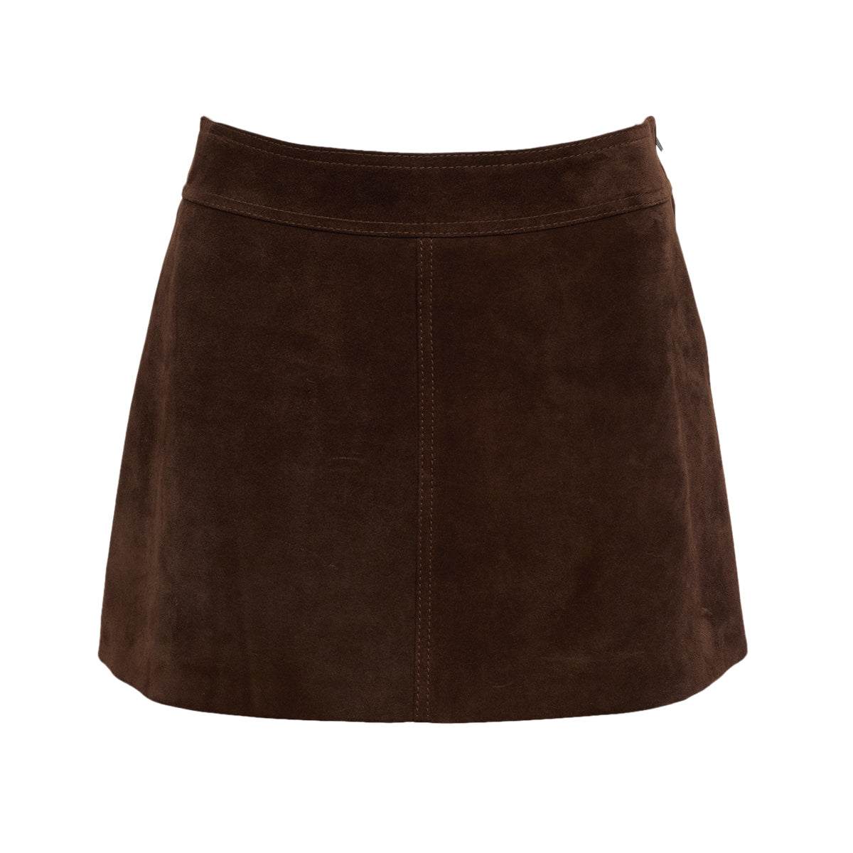 Saia Celine Suede Marrom Tam 36 Br
