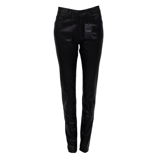 Calça Saint Laurent Preta Tam 36 Br