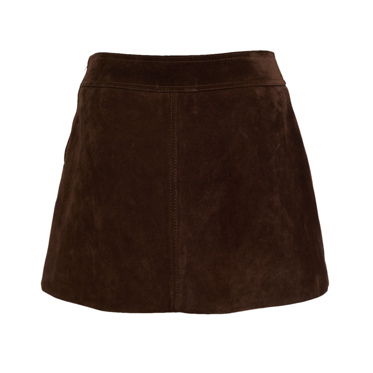 Saia Celine Suede Marrom Tam 36 Br