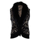 Colete Roberto Cavalli Animal Print Tam 42 BR
