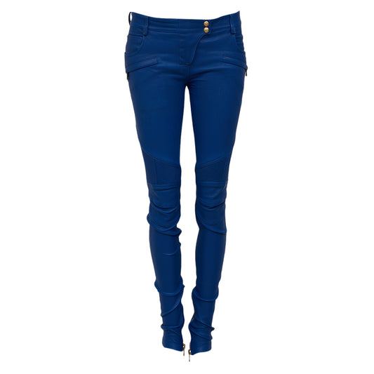 Calça Balmain Azul Tam 34 Br