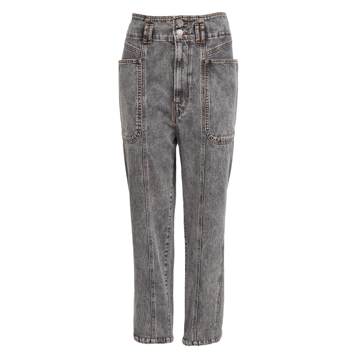 Calça Isabel Marant Jeans Cinza Tam 34 BR
