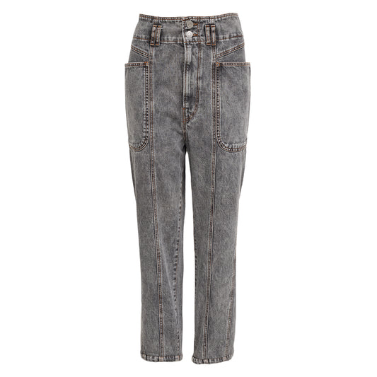 Calça Isabel Marant Jeans Cinza Tam 34 BR