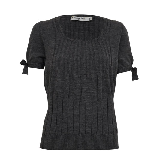 Blusa Dior Cinza Tam 44 Br