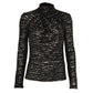 ⁠Blusa NK Preto de Oncinha Tam P BR