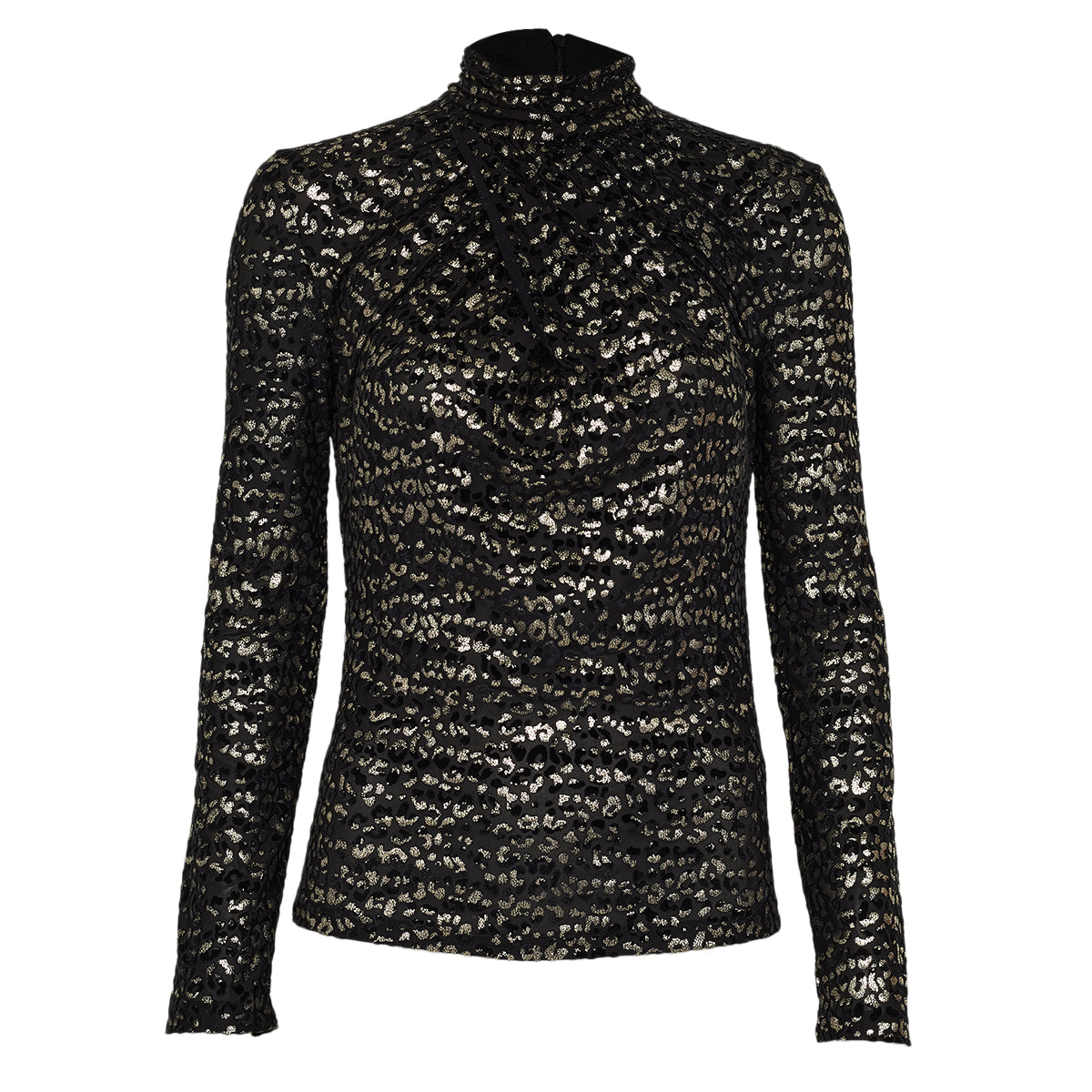 ⁠Blusa NK Preto de Oncinha Tam P BR