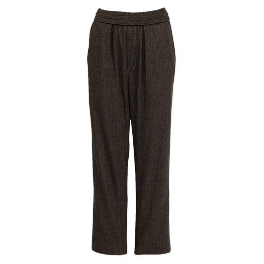 Calça Isabel Marant Risca Giz Marrom Tam 36 BR
