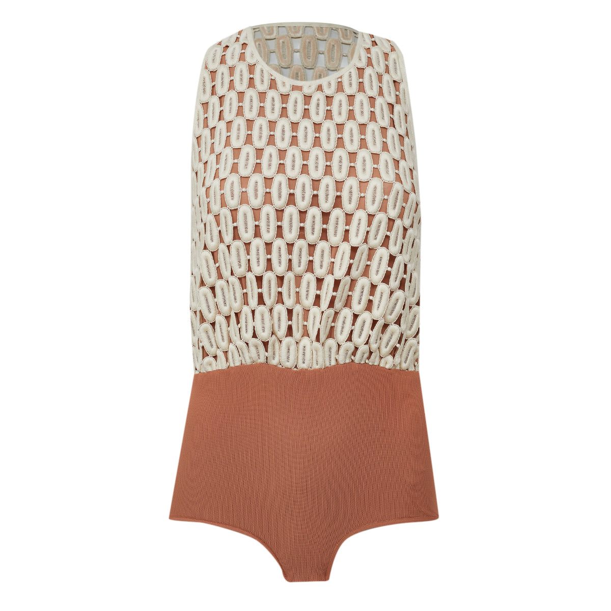Conjunto Paula Raia Bege Tam 36 Br