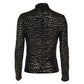 ⁠Blusa NK Preto de Oncinha Tam P BR