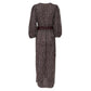 Vestido Paula Raia Roxo Costura Branca Tam 42 Br
