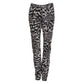 Calça Just Cavalli Preta e Cinza Tam 42 BR