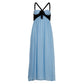 Vestido NK Azul e Preto Tam 40 BR