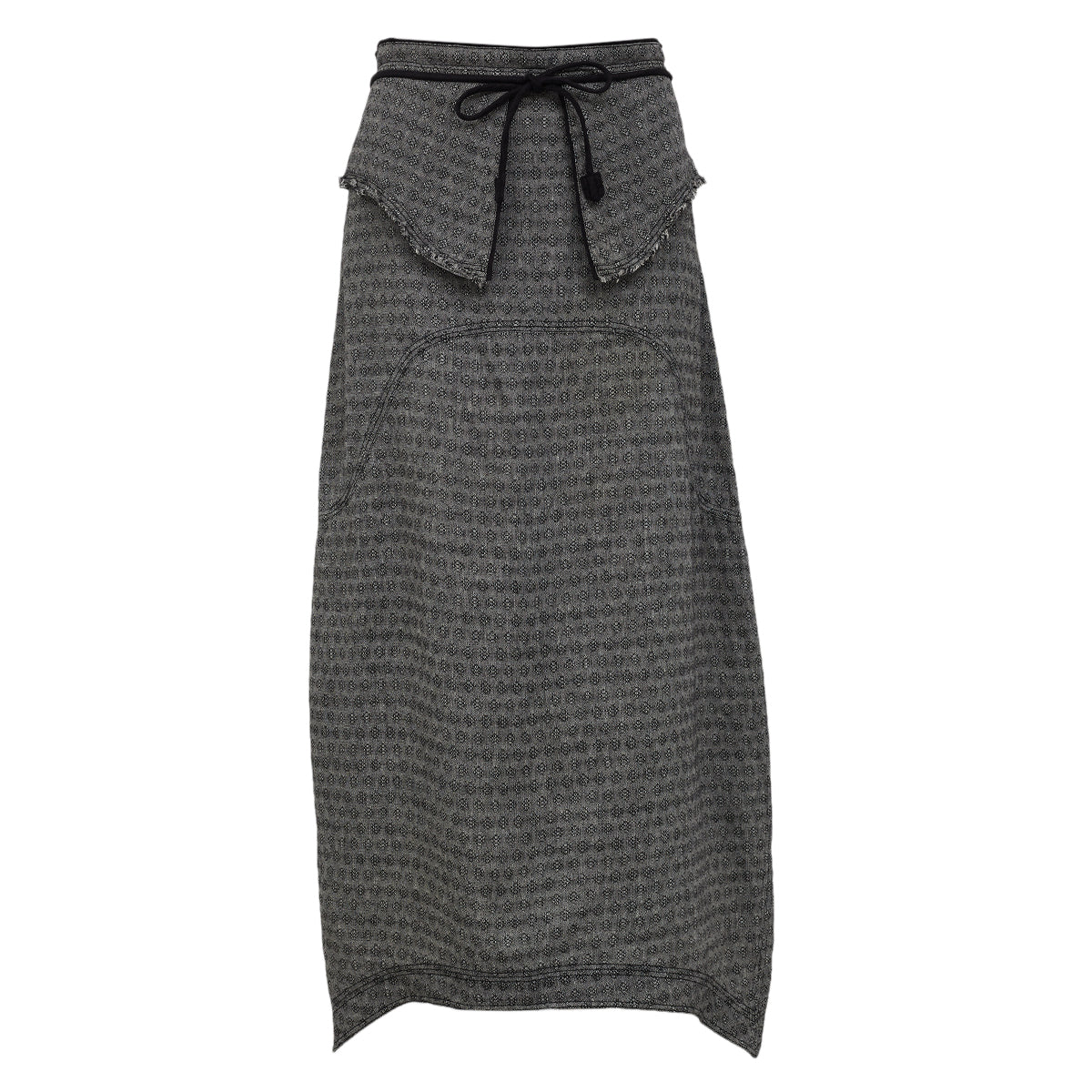 Saia De Goeye Preto e Branco Tam 38 Br