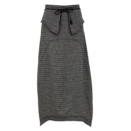 Saia De Goeye Preto e Branco Tam 38 Br
