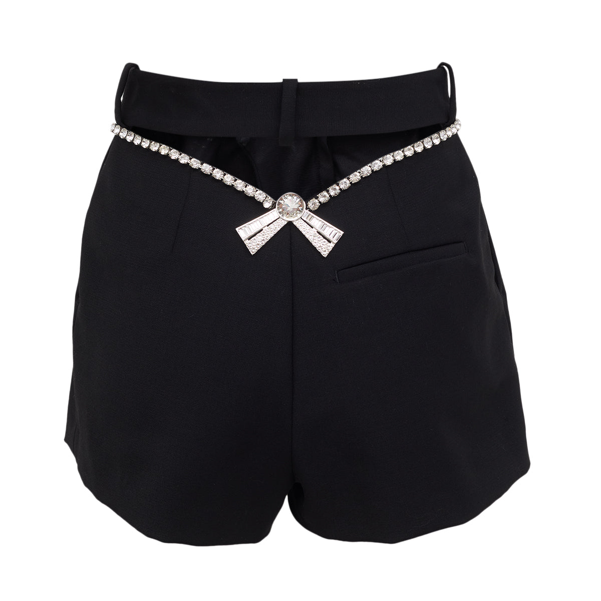 Conjunto Area Preto Com Strass Tam 36 Br