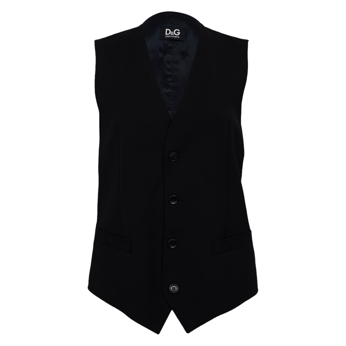 Colete Dolce&Gabanna Preto Tam 46 Br
