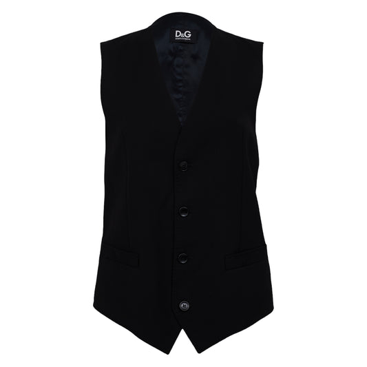 Colete Dolce&Gabanna Preto Tam 46 Br