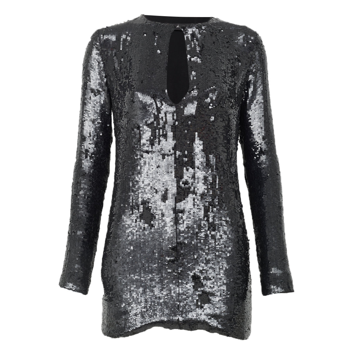 Vestido TalieNK paetê Preto Tam 38 BR