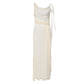 Vestido Alberta Ferreti Off White Tam P BR