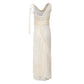 Vestido Alberta Ferreti Off White Tam P BR